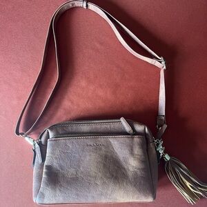 Love Women's Tan Crossbody Bag with Tassel